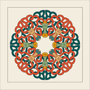 花边花纹边框底纹