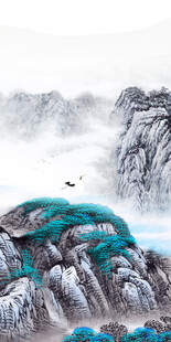 高清 意境高档玄关 TiF分层