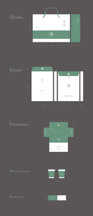 轻奢现代地产vi