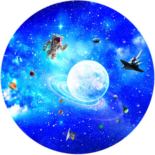 圆形星空