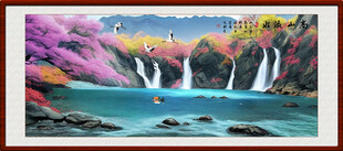 中国风山水装饰画