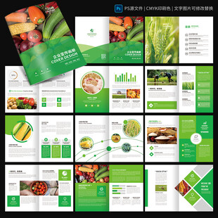农业画册 水果蔬菜宣传册