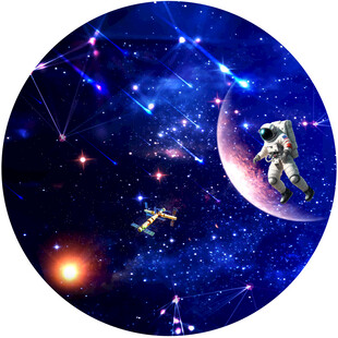 圆形星空吊顶