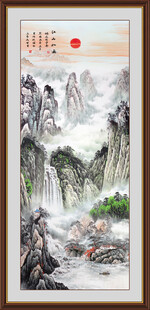 玄关山水画