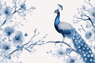 花鳥仙鶴圖 仙鹤图花鸟图素材-仙鹤图花鸟图图片-仙鹤图花鸟图设计模板-昵图网