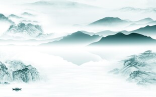 高档 最新中式山水 TiF分层