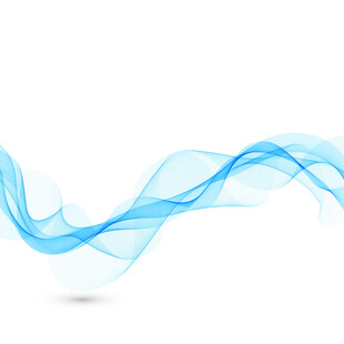 蓝色科技线条矢量背景