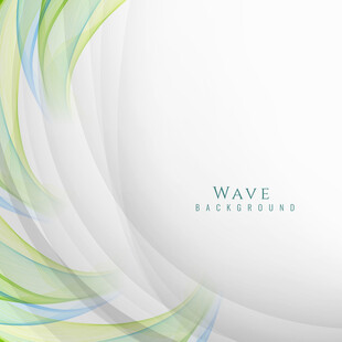 绿色科技线条矢量背景