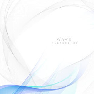 灰蓝色渐变科技线条矢量背景