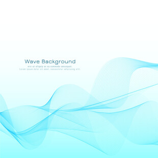 蓝色渐变科技线条矢量背景