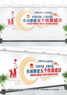 医保文化墙