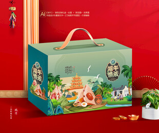 粽子礼盒 端午包装