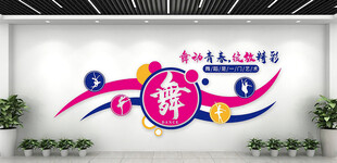 舞蹈室文化墙