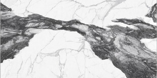 高清墨韵熊猫白大理石