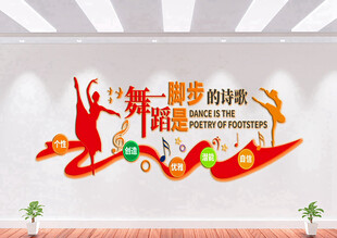 舞蹈文化墙