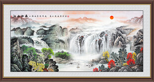 客厅山水画