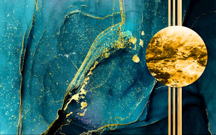 现代简约轻奢大理石艺术背景墙