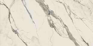 高清水墨云海白大理石