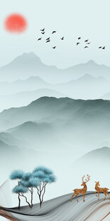 新款 高雅意境玄关 tif分层