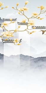 高档 现代中式玄关 tif分层