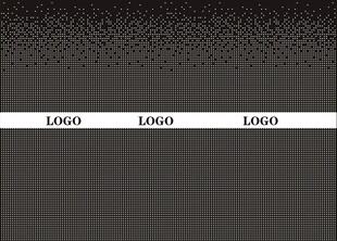 圆点艺术玻璃膜动感玻璃贴膜