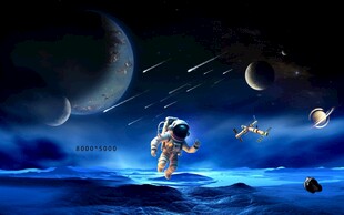 宇宙太空宇航员