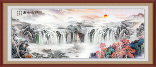 江山如画风景画
