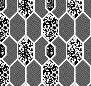 六角装饰纹