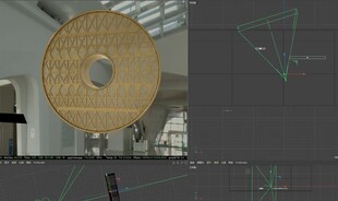 广州圆大厦C4D模型