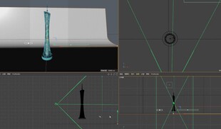 广州塔C4D模型