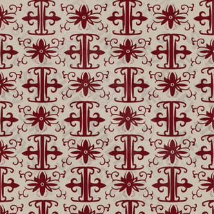 藤曼如意纹花形