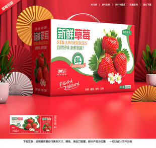 草莓包装 水果礼盒