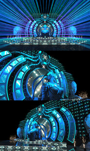 演唱会舞台的灯光设计