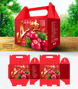 山楂礼盒 水果包装