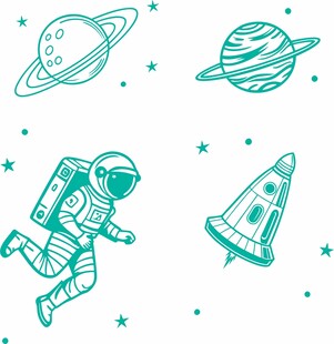 宇宙星球宇航员