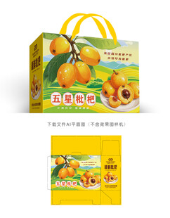 五星枇杷包装