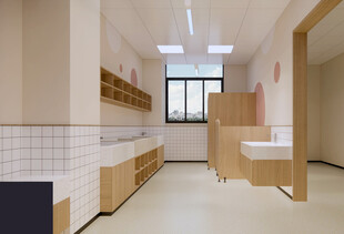 幼儿园厕所效果图