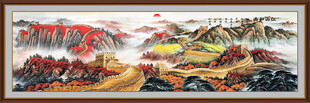 巨幅长城国画