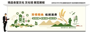 食堂文化墙