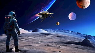 宇宙星空星球