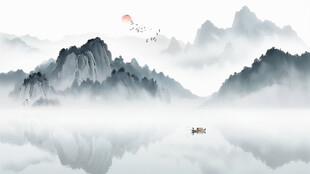 新中式水墨装饰画