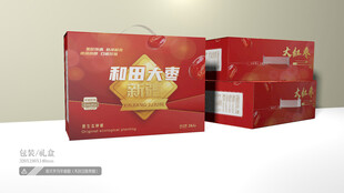 大枣包装 平面图