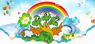 卡通儿童房背景恐龙