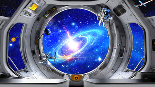 宇宙星空立体