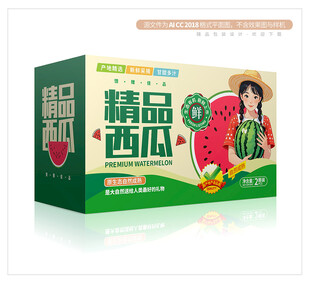 西瓜包装礼盒