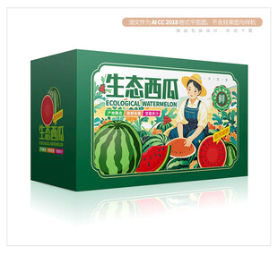 西瓜包装盒