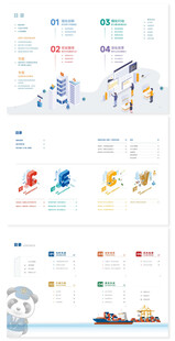 目录设计 版式设计 画册设计