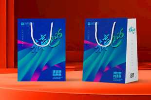 公司企业手提袋 共赢2025