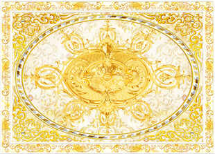 金色华丽古典花纹图案