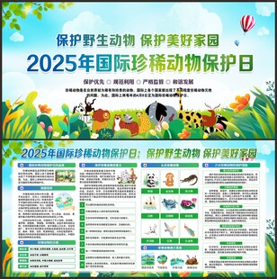 国际珍稀动物保护日